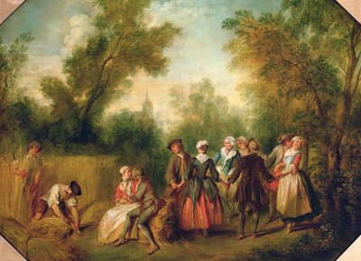 Summer or The Dance, 1738 by Nicolas Lancret